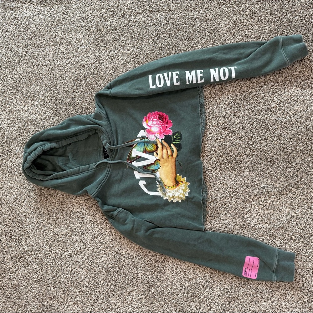 Civil Regime Cropped Sweatshirt